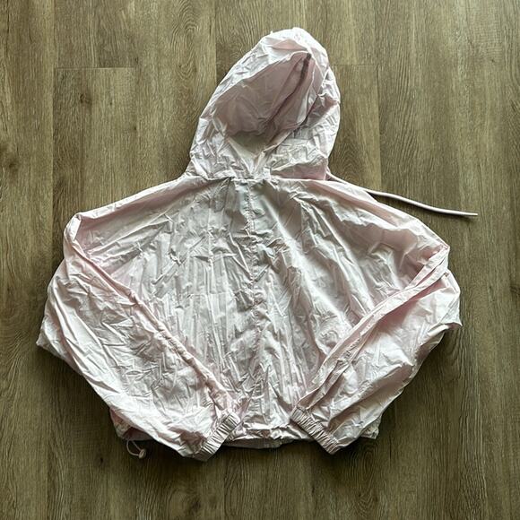 NWT All In Motion Cropped Hooded Windbreaker - Picture 6 of 6